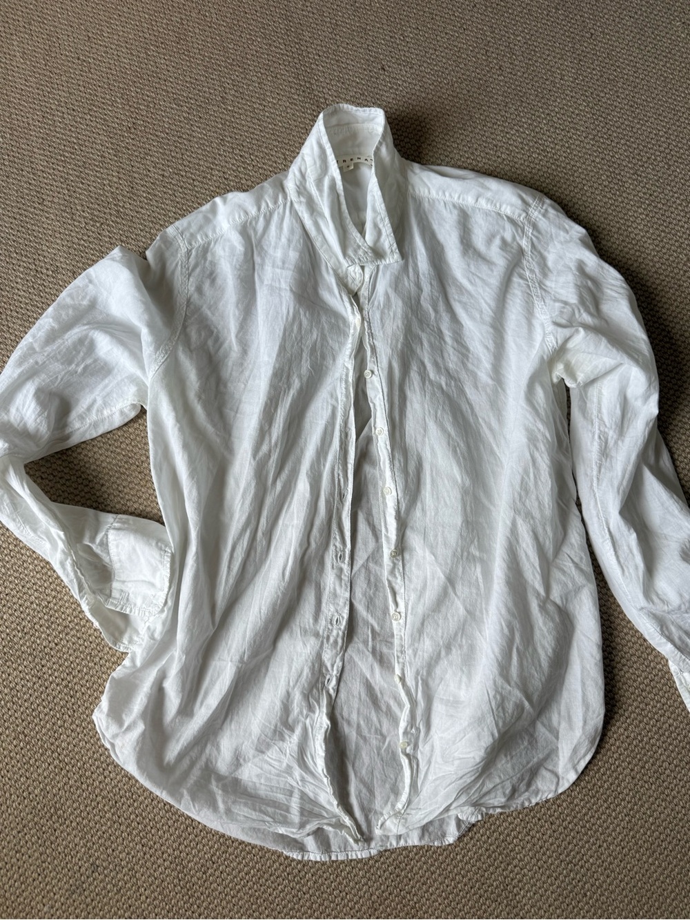 Xirena White Women's Button-Up Shirt small